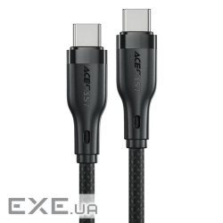 Дата кабель USB-C to USB-C 1.2m 3A C8-03 Acefast (6974316282716)