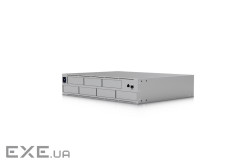 Ubiquiti UNAS-Pro 1xRJ45 GbE/1x10G SFP+ (7 HDD bays for 2.5"/3.5") 2U rack-mount NAS with (7) 2.5/3.