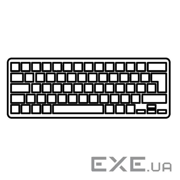 Клавіатура ноутбука MSI Wind U90/U100/U110/U120 біла UA (V022322AK1)