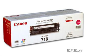 Картридж Canon 718 LBP-7200/ MF-8330/ 8350 magenta (2660B002)