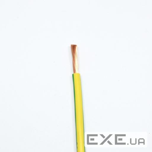 Кабель ПВ 3 1x2.5 мм2, ПВХ ізоляція(з/з) (ПВ 3 1х 2.5YG) (ПВ 3 1х2.5YG)