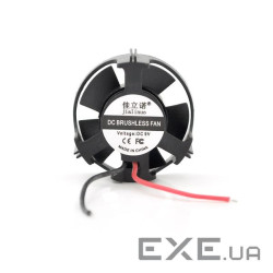 Кулер корпусний JLN3010 30x30x10mm, 2pin, під пайку, 9V / 0.07A / 0.7W (CC-3010 30x30x10 / 2) , 9V / 0.07A / 0.7W (CC-30
