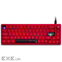Клавіатура Thunderobot VIC68 Gateron Magnetic Jade Pro Switch Red USB UA (6932066317218)