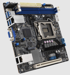 ASUS SERVER P12R-I S1200 C252/VGA/2xGBL/mITX (incl. ASMB10 iKVM) (90SB0A70-M0UAY0)