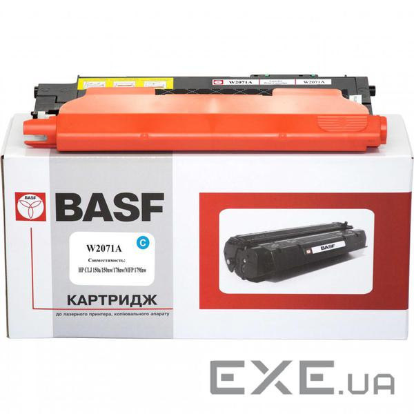 Тонер-картридж BASF HP CLJ 150/178/179, Cyan, without chip (BASF-KT-W2071A-WOC)