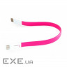 Дата кабель USB 2.0 AM to USB-C 0.18m pink Extradigital (KBU1788)