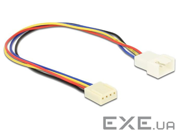 Кабель живлення-подовжувач FanPower 4p M/F,0.2m AWG22 PWM,різнобарвний (62.09.8341-1) (62.09.8341-1)