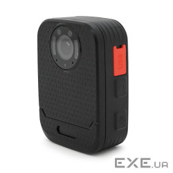 Нагрудний відеореєстратор X8, кут огляду 140 &deg;, Дисплей 2 ", SD карта, Ві (YT31509)