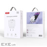 Зарядний пристрій XO 1xUSB QC3.0 + 1xUSB-C PD20W (XO-QC37)