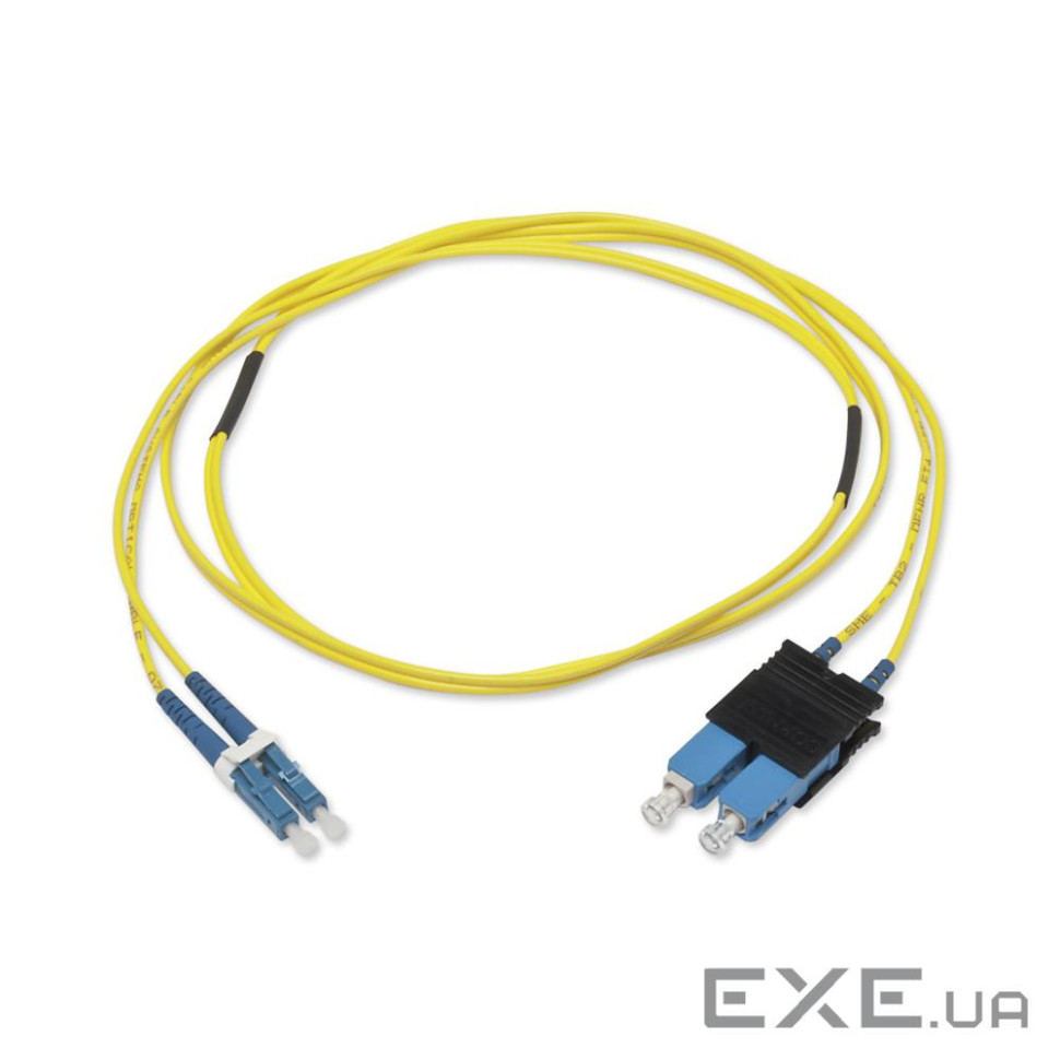 ВО патч-корд, LC/UPC-SC/UPC, 2.0мм, (OS2), Duplex, LSZH, 3м , Corning (047202R5Z20003M)