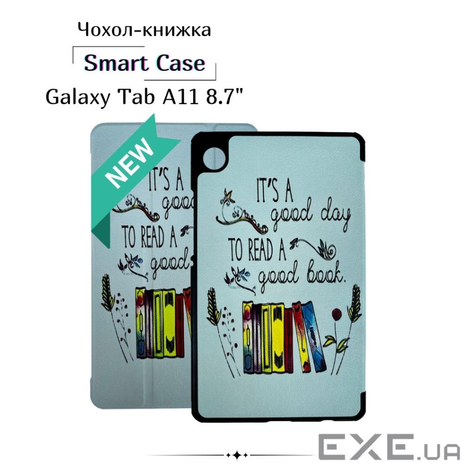 Чохол до планшета BeCover Smart Case Samsung Galaxy Tab A11 SM-X133/X135 8.7" Good Book (713987)