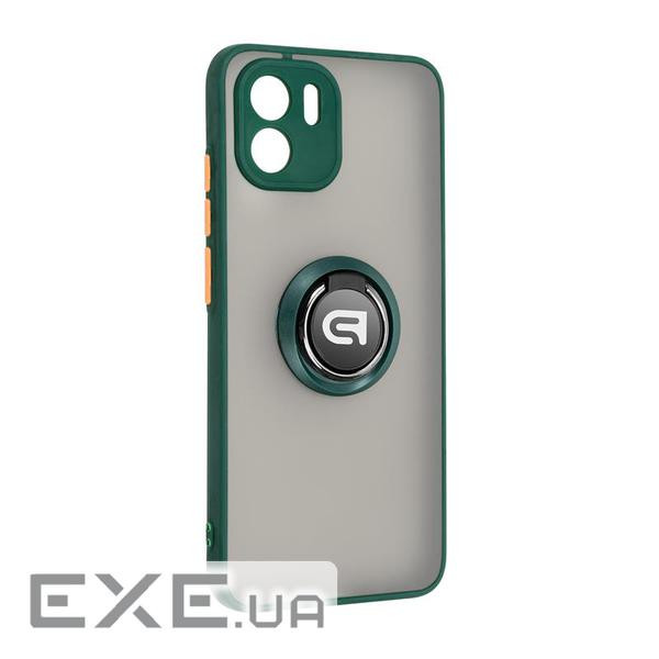 Чохол-накладка Armorstandart Frosted Matte Ring для Xiaomi Redmi A2 Dark Green (ARM68375)