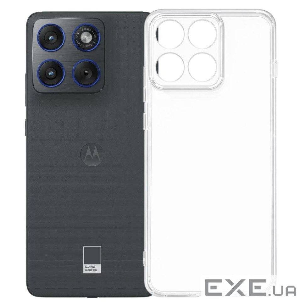 Чохол до мобільного телефона BeCover Motorola Edge 70 Transparancy (715048)