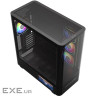 Корпус Modecom VOLCANO AQ400 ARGB MIDI SIDE LCD 6,2”, 4x120mm fans BLACK без БЖ A (MC-A-AQ400-4FA-B)