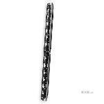 Боковий організатор кабеля з кришкою до шаф MGSE 45U, чорний (UA-MGSESM45B) (UA-MGSESM45B)