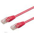 Патч-корд неекранований RJ45 UTP5e 2.0m, patch AWG28 D=4.5mm Gold Protect, малиновий (75.09.5226-10)