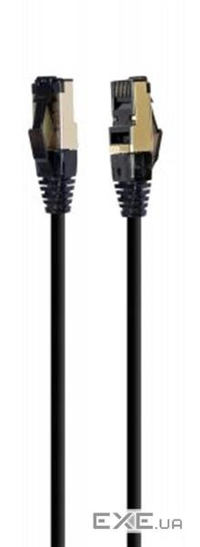 Патч-корд 1.5м, S/FTP, cat 8, літій , 50u", CU, AWG 27, LSZH, black Cablexpert (PP8-LSZHCU-BK-1.5M)