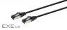 Патч-корд 1.5м, S/FTP, cat 8, літій , 50u", CU, AWG 27, LSZH, black Cablexpert (PP8-LSZHCU-BK-1.5M)