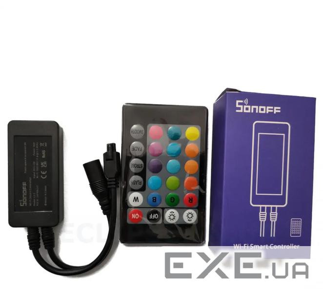 WiFi RGB (на три кольори) контролер Sonoff L2-C світлодіодних стрічок з пультом Ewelink від SONOFF