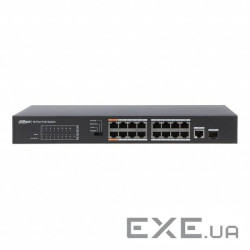 Комутатор DAHUA DH-PFS3117-16ET-135