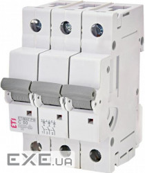 Автоматичний вимикач ETI, ETIMAT P10 3p C50 (275031105)