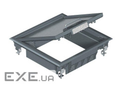 Люк розетковий GES4, 6 постів 45x45, 200х200мм, (+ 2хUT3), IK08, IP40 / ПА OBO Bettermann 7405196 OBO Bettermann 7405196