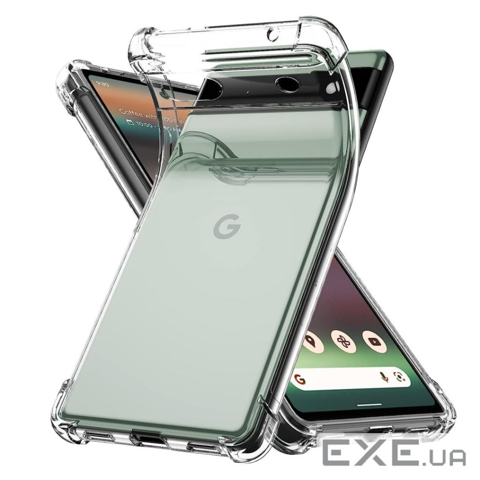 Чохол до мобільного телефона BeCover Anti-Shock Google Pixel 6 Clear (709335)