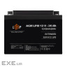 Акумулятор AGM LPM 12V - 26 Ah під болт М 5 (22883)