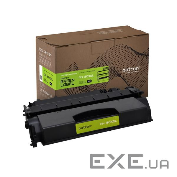 Картридж Patron HP 80X (CF280X) Green Label (PN-80XGL)