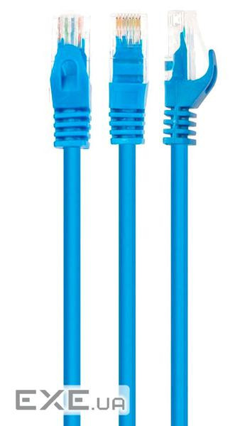 Патчкорд UTP Cat.5e ( 7м синій ), CU (PAUT3700-CU-BL) ), CU (PAUT3700-CU-BL)