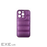 Чохол до мобільного телефона Dengos iPhone 14 Pro Case + Glass (Purple) (DG-KM-80)