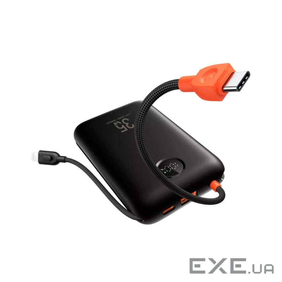 Батарея універсальна VEGER 30000mAh K3 35W PD QC3.0 black (6977525750137)