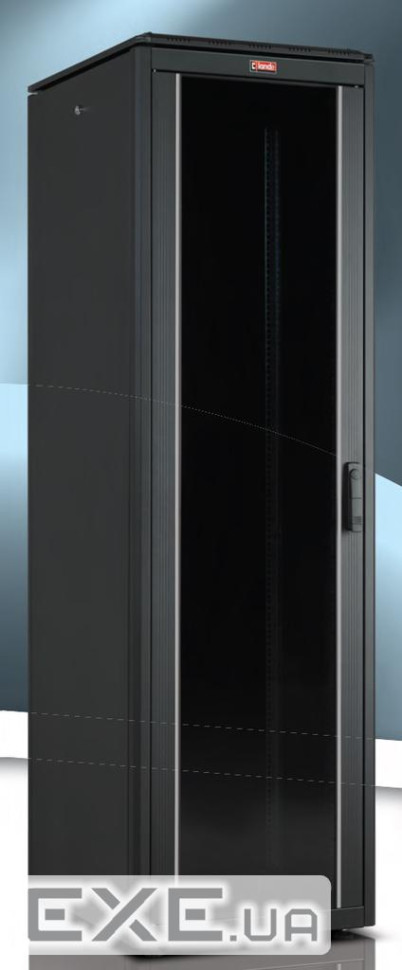 Шафа 47U 600x800мм, , чорна (LN-FS47U6080-BL-111-F)