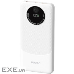 УМБ Dudao 10000mAh K12 22,5W PD,QC 2xUSB-A,USB-C In/Out White (6976625333875)