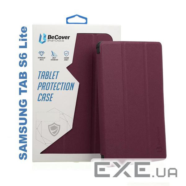 Чехол-книжка BeCover Smart для Samsung Galaxy Tab S6 Lite 10.4 P610/P613/P615/P619 Red Wine (705216)