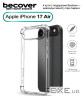 Чeхол-накладка BeCover Anti-Shock для Apple iPhone 17 Air Clear (713795)