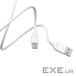 Кабель BOROFONE BX14 LinkJet Type-C devices, 1m White (BX14C1W)