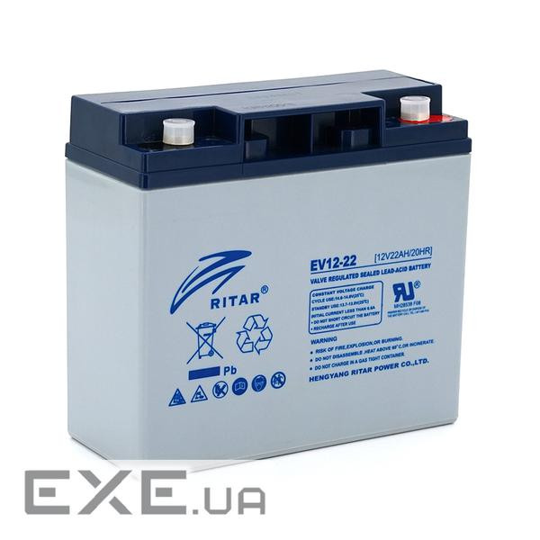 Батарея до ДБЖ Ritar EV12-22, 12V 22Ah