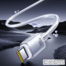 Кабель Baseus Crystal Fast Charging Data USB to Type-C (Car Charging Supported) 100W/7.5W (E0427900)
