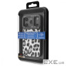Чехол Kajsa Leopard Pattern with Magnetic Ring iPhone 17 Pro black (65333 black)