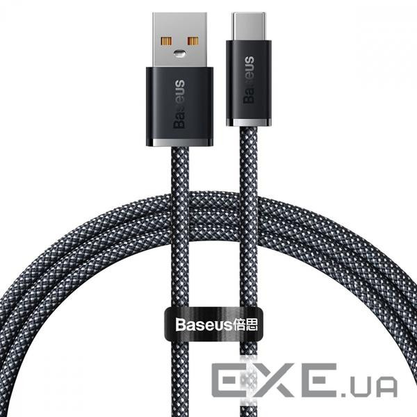 Кабель BASEUS Fast Charging Data Cable USB to Type-C 100W 1м Slate Gray (CALD000616)