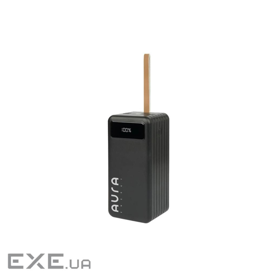 Батарея універсальна AURA NRG-P80 80000mAh 22.5W Black (PBANRG-P80B)