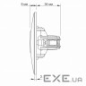 ТВ розетка Videx BINERA TV одинарна кремо (VF-BNSK1TVME-CR)