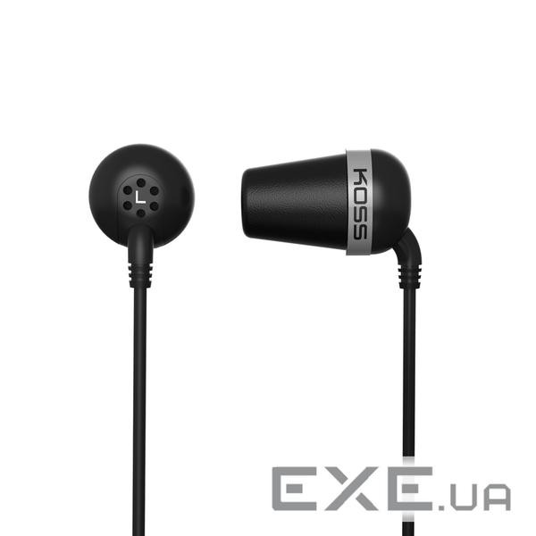 Навушники Koss The Plug Black (196635.101)