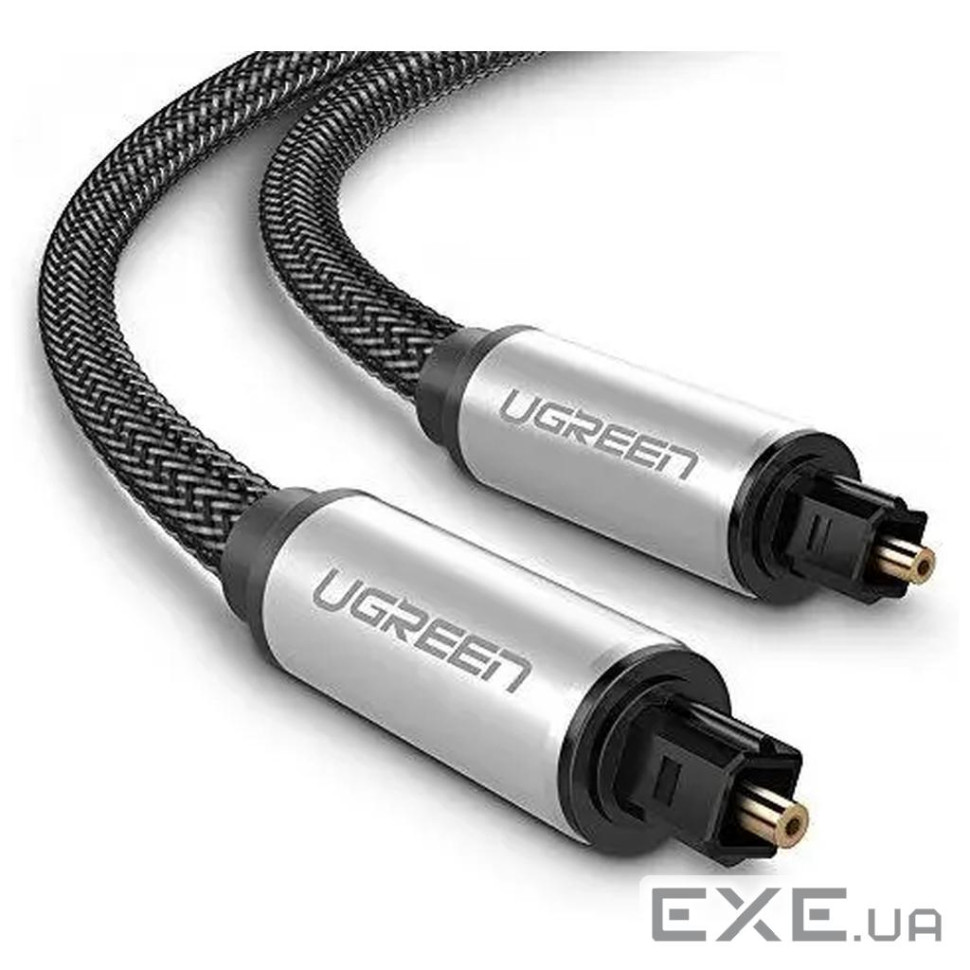 Кабель мультимедійний Optical Toslink 1.0m AV108 black Ugreen (10539) (90401978)