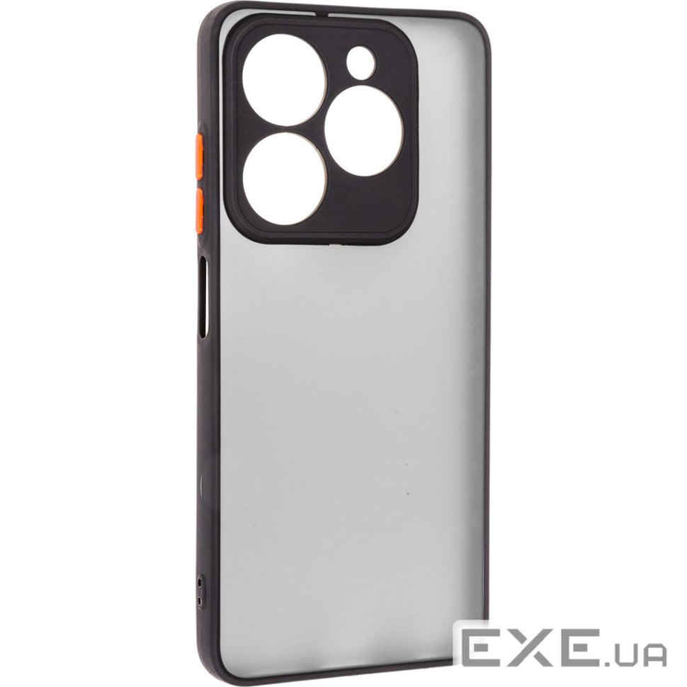 Чохол до мобільного телефона Armorstandart Frosted Matte Tecno Spark 20C (BG7n) Black (ARM73582)