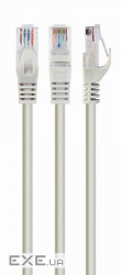 Патч корд PP6U-20M, UTP, категорія. 6, литий, 50u "штекер із засувкою, 20 м, сірий