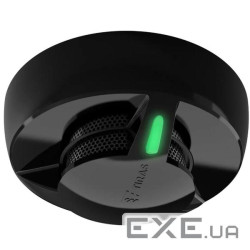 Адресний пожежний сповіщувач задимлення Тирас Tiras DETECTO SMK100 Black