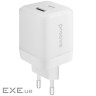 СЗУ Proove Pure GaN Plus 30W (Type-C + USB) white (WCPU30111202)