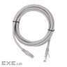 Патч-корд 2E САТ 6, UTP, 2м, 26AWG, RJ45, 7/0.16, Cu, LSZH, сірий (2E-PC6CU-UTP2LSZH-GRY) (2E-PC6CU-UTP2LSZH-GRY)